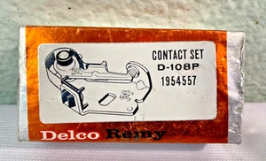 Juego de contactos de colección General Motors Delco Remy Points D-108P 1954557 NUEVO STOCK ANTIGUO - Imagen 1 de 4