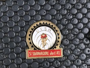 pin's pin BADGE BIKE BIKE BIKE SAINT HONORINE DU FAY - Picture 1 of 1