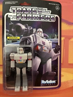 MEGATRON Transformers Movie Super7 Reaction Series 1 Retro Figure 2020 New - Image 1 of 4
