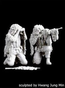 Juego de camuflaje de francotirador y observador de EE. UU. 1/35 Black Dog (2 figuras) F35119 - Imagen 1 de 1