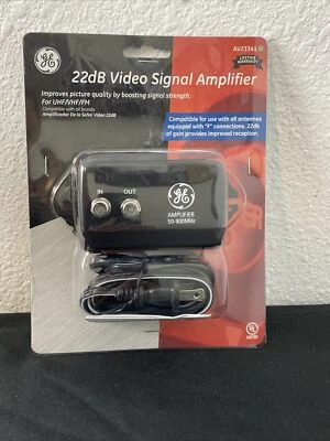 GE 22dB Video Signal Amplifier ~ AV23341 - Image 1 of 3