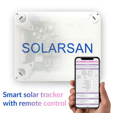 Dual Axis Solar Tracker Controller for Solar Panel GPS System
