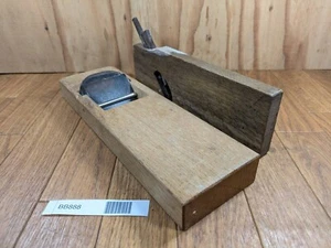 Japanisch Vintage Flugzeug Tischlerei Werkzeug Kanna Set Aus Japan 17.67mm BB888 - Bild 1 von 16