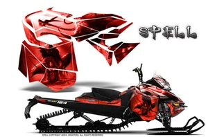 KIT DE GRÁFICOS DE TRINEO SKI-DOO REV XM SUMMIT MOTO DE NIEVE ENVOLTURA CREATORX SPELL R - Imagen 1 de 1
