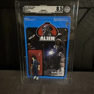 Scheda Super 7 Reaction Series SDCC 2013 Alien Ripley blu AFA 85 - Foto 1 di 4
