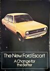 Ford Escort Mk2 Broschüre 1975 FA220