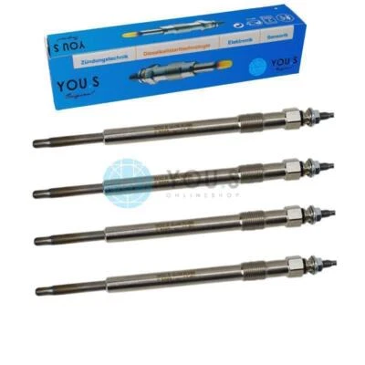 4 Piezas YOU.S Bujías Original para JAGUAR X-TYPE (CF1) Estate (CF1) 2.0 2.2 D Foto 1 de 2