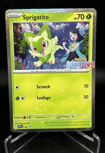 Sprigatito 191 Sv: Scarlet & Violet Promo Cards Regular - Picture 1 of 2