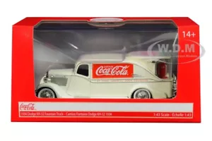 1934 DODGE KH-32 STREAMLINE FOUNTAIN TRUCK "COCA-COLA" 1/43 MODEL BY MCC 443934 - Bild 1 von 1
