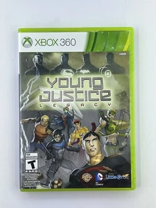 Xbox 360 Young Justice: Legacy (Microsoft Xbox 360, 2013) komplett - Bild 1 von 3