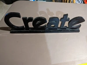 Wooden Lettering "Create" - Picture 1 of 5