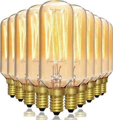 Satco S2420 - 40 Watt T9 Clear Gold Light bulbs (10 Pack) - Image 1 of 4