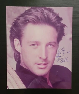 Foto 8x10 BABYLON 5 Bruce Boxleitner FIRMADA Autografiada Color Early Wow - Imagen 1 de 2