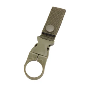 Outdoor Camping Carabiner Webbing Water Bottle Buckle Hanger Molle Belt  Tool - Picture 1 of 9