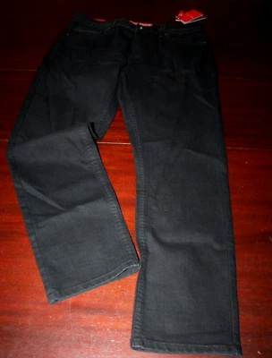 mens paper denim & cloth slim stretch jeans 36x32 nwt black - Image 1 of 3