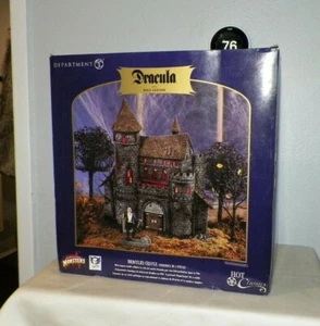 DEPT 56 DRACULAS CASTLE HOT CLASSICS BELLA LUGOSI 56-59301 - Picture 1 of 12