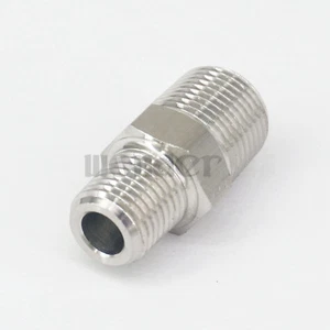 Accesorios de tubería de acero inoxidable 304" macho a 3/8"" BSPT macho 304 - Imagen 1 de 5