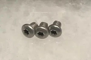 Stainless T6 Screws For CRKT M16-02SS. M16-03SS, M16-04SS Knife Pocket Clip 3pcs - Picture 1 of 4