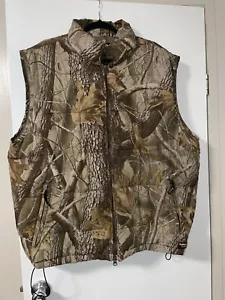 Guide Series Men’s Hunting Real Tree Hardwoods Camo Puffer Vest Size XL - Picture 1 of 16