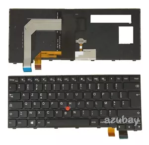 Clavier FR Français AZERTY para Thinkpad 00UR366 00UR406 01EP479 01EP438 retroiluminado - Imagen 1 de 6