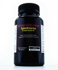 Ephedrexina Stärkster Fatburner - Extrem Hochdosiert - 180 Kapseln kein ephedrin