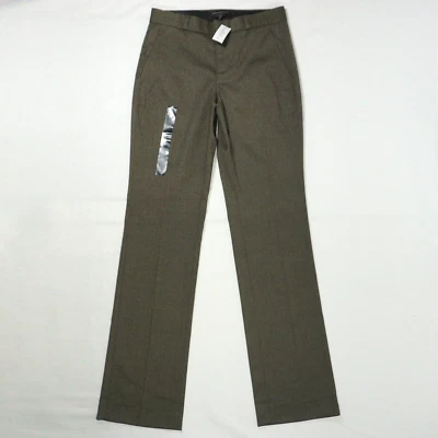 Banana Republic Logan Curvy Fit 女式 0 码中腰裤新款 — 第 1/4 张图片