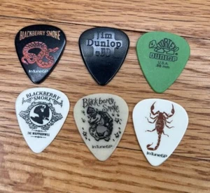 Blackberry Smoke Tour Guitar Picks Dunlop In Tune GP Lot Of 5 Memorabilia - Picture 1 of 2