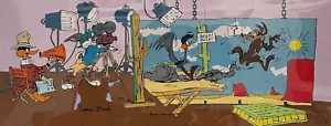 Warner Brothers Limited Edition Cel "Birth of a Notion" Signed By Chuck Jones - Picture 1 of 7