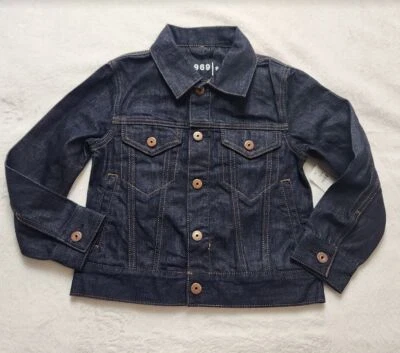 Nuevo niño S L XXL Gap Kids vaquero oscuro 1969 chaqueta vaquera Foto 1 de 4