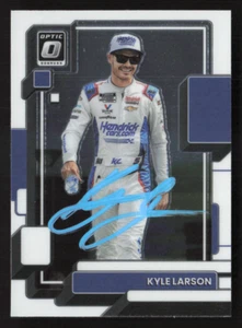 Tarjeta de carreras Donruss Optic Nascar #20 firmada por Kyle Larson 2023 - Imagen 1 de 2