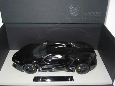 1/18 TOP MARQUES TOP 30C LYKAN HYPERSPORT BLACK  - Image 1 of 4