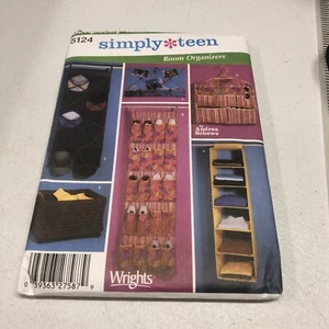 Simplicity Schnittmuster Basteln 5124 Raum Organizer ungeschnitten FF Neu - Bild 1 von 2