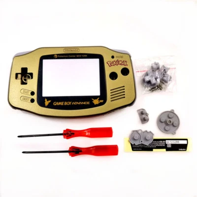 Gold Picachu Edition Housing Shell Case for Game Boy Advance GBA Game Console - Image 1 of 4
