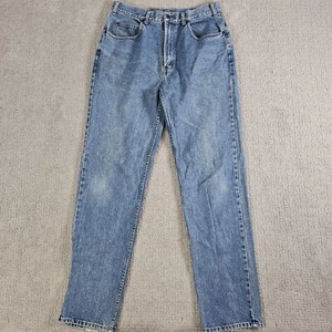 Vintage Gap True Test Denim Jeans Mens Size 35X34 Blue Medium Wash Workwear Farm - Picture 1 of 9
