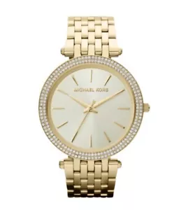 Michael Kors Original MK3191 Women's Darci Gold Stainless Steel Watch - Picture 1 of 5