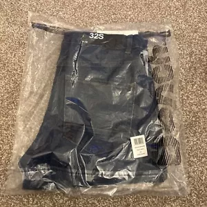 Bench Mens 32 Short Slim Fit Jeans Indigo Wash Brand New With Tags - Picture 1 of 24