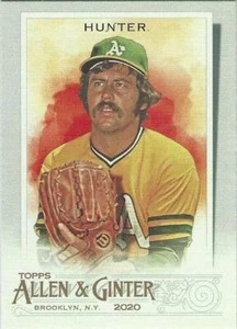 2020 Topps Allen & Ginter JIM CATFISH HUNTER Athletics Short Print (SP) # 322 - Picture 1 of 2