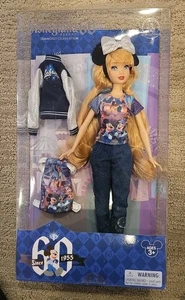 Muñeca Barbie Mickey 2015 exclusiva con diamantes 60 aniversario Disneyland Park nueva en caja - Imagen 1 de 6