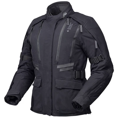 Modeka Lucano Lady Textiljacke Damen schwarz Motorradjacke wasserdicht - Bild 1 von 2
