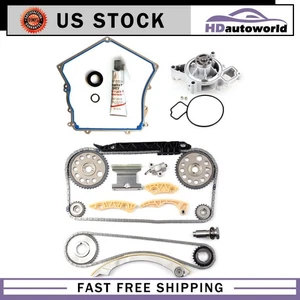 Full Gasket Set Timing Chain Kit Water Pump For Buick Regal Verano 2.4L 12-2013 - Foto 1 di 17