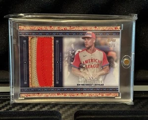 2024 Topps Update Series Aaron Judge All Star Jumbo Team Relic #’d 3/5 Patch /5 - Bild 1 von 6