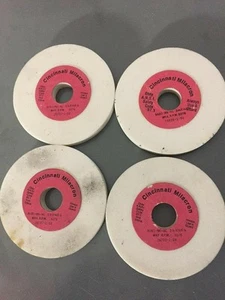 LOT OF 4 CINCINNATI 9A80-N6-VL 3-1/2x3/8x3/4 RPM 9276 38700-1-SV WHEEL (105) - Picture 1 of 3