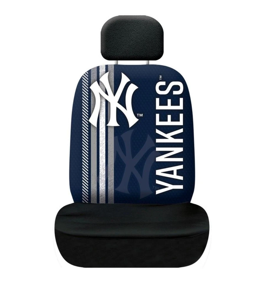 Cubierta de asiento de diseño de rally de los Yankees de Nueva York [NUEVA] MLB cubo de cinturón de seguridad para automóvil camión Foto 1 de 1