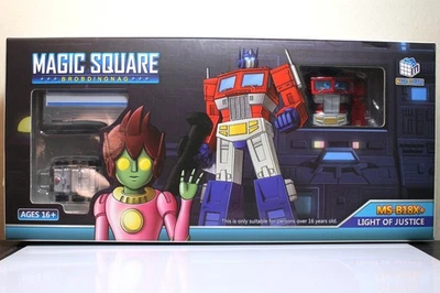 Magic Square MS-B18X+ Light of Justice OPTIMUS PRIME (Metallic) - Open/Complete - Image 1 of 4