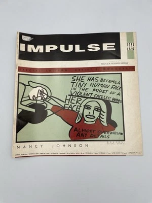 Impulse Magazine Toronto Culture 1984 Vintage RARE Vol 11 #3 Nancy Johnson F1 - Image 1 of 4