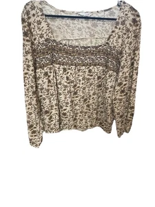 Neu mit Etikett Lucky Brand Cropped Top - Shirt / Größe Medium - Bild 1 von 3