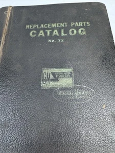 Catálogo de piezas de repuesto para locomotora General Motors años 60 coleccionista de trenes - Imagen 1 de 10