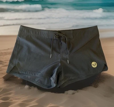 Roxy Board Swim Shorts Jr Womens Small Black Swimwear Beach Quick Dry - Image 1 of 4