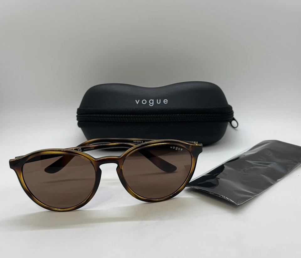 Vogue 5374s Sunglasses W65673 Havana 100 Authentic