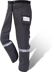 YARDAMARIS - Chapas de motosierra técnicas 8 capas - Talla 36-38 pulgadas NUEVO - Imagen 1 de 6